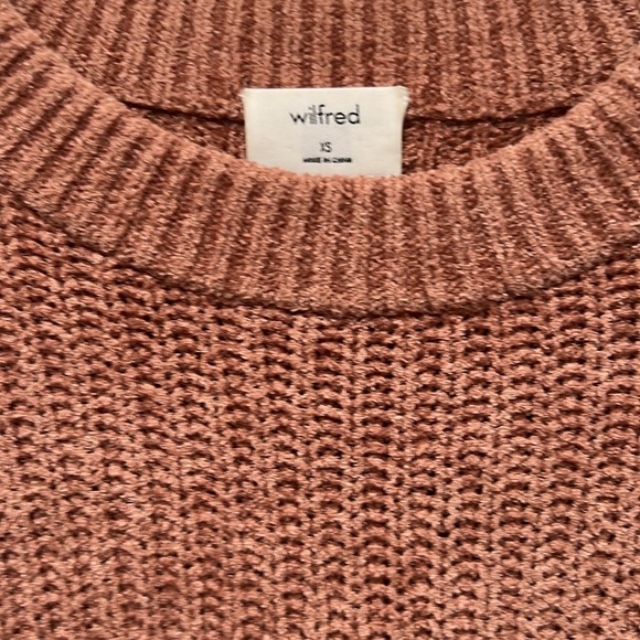 Aritzia Wilfred Essential Chenille Sweater - Picture 3 of 6
